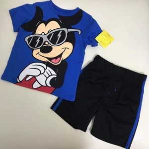 Disney Mickey Mouse cool boy shorts set